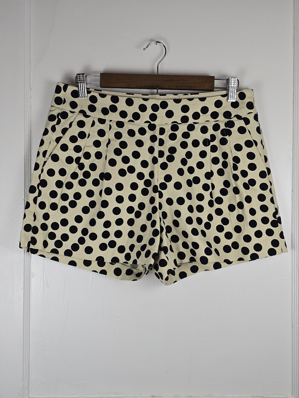 J. Crew Factory Preppy Polka Dot Midrise 3.5" Inseam Shorts 8